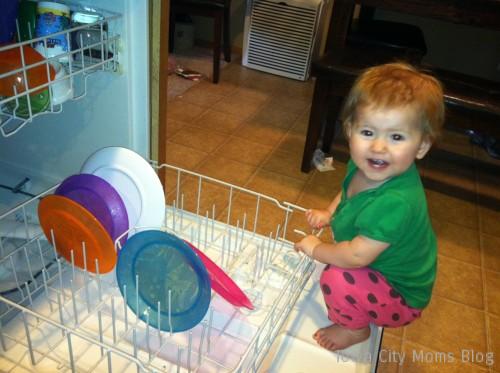 toddler dishwasher