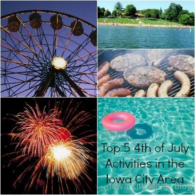 4th of July activities in the iowa city area