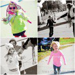 kids race collage