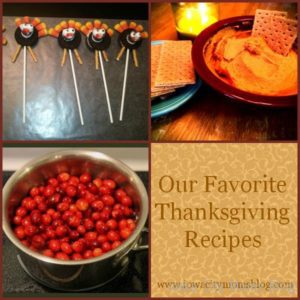 Thanksgiving recipes collage