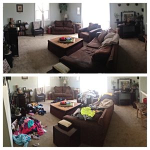 Reality perception living room