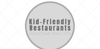 Kid Friendly restaurants in downtown Iowa City Ped Mall