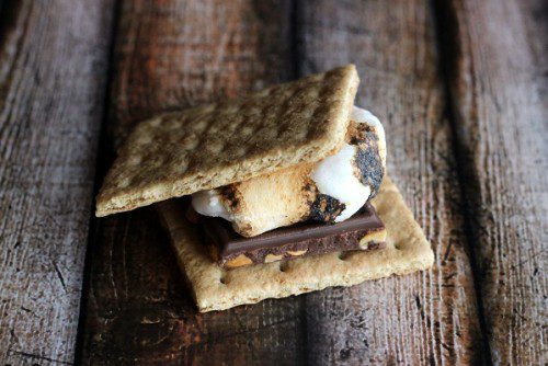 s'more tabletop smores