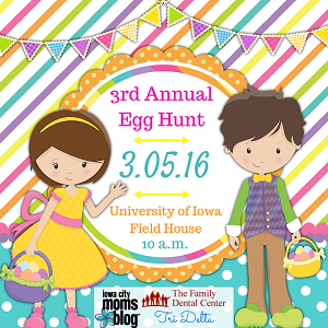 Iowa City Moms Blog and Tri Delta's 3rd Annual Egg Hunt