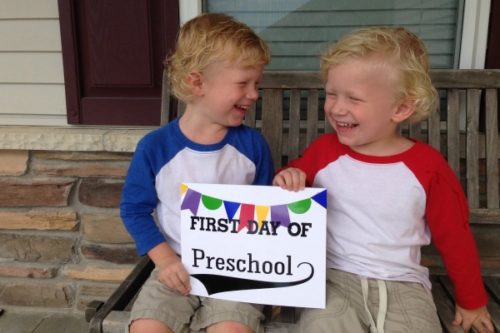adventures in twinning preschool twins