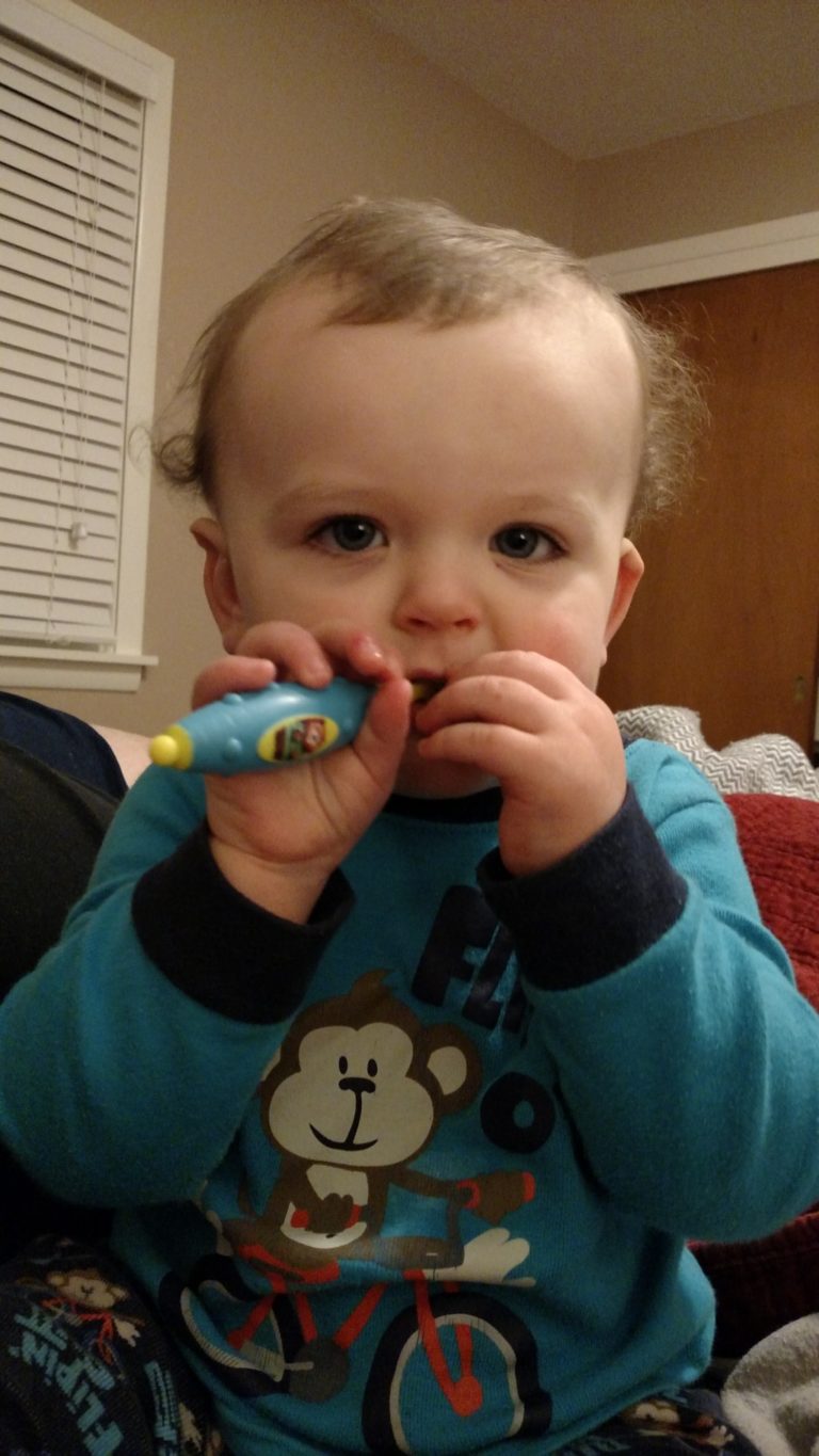 How to Brush Your Toddler’s Teeth, an Epic Tale