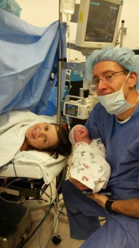unexpected c-section birth plan