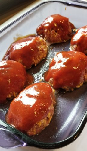Practically Perfect Mini Cheddar Meatloaves Recipe