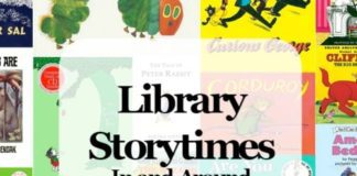 Library Storytimes in the Iowa City area
