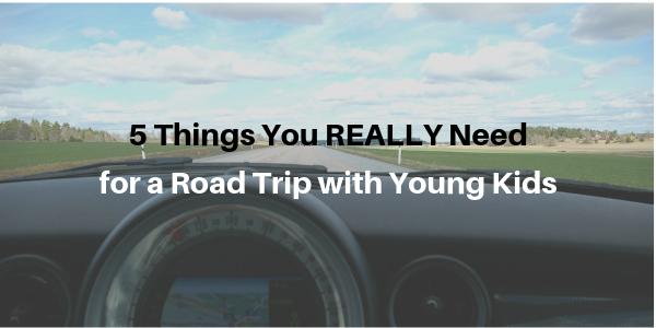 5 Things You REALLY Need for a Road Trip with Young Kids (+ 4 Things You Don't)