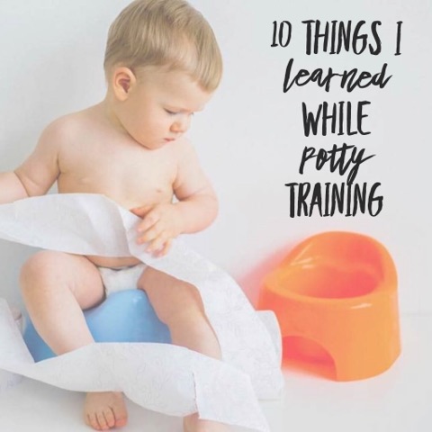 10 Things I Learned While Potty Training My Children