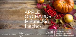 Apple Orchards pumpkin patches iowa city cedar rapids corridor