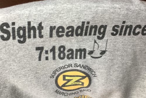 Sight Reading Since 7:18 AM: An Inside Look at the Z102.9 Marching Band