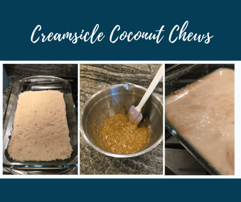Creamsicle Coconut Chews Recipe