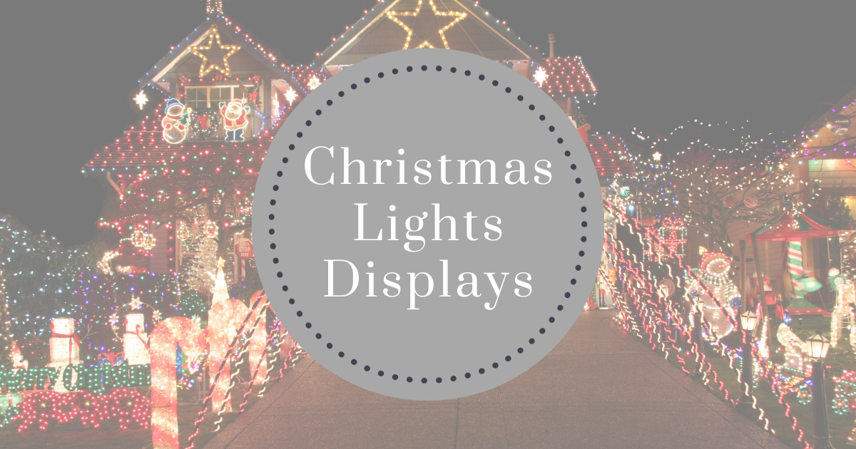 Christmas Lights Displays Near Iowa City
