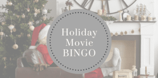 Graphic: Holiday Movie BINGO