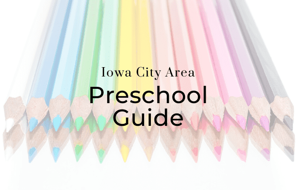 Iowa City Area Preschool Guide