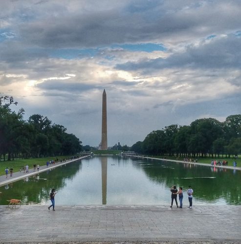 An image of the Washington Monument ahead of Black History Month