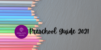 Iowa City Area Preschool Guide graphic