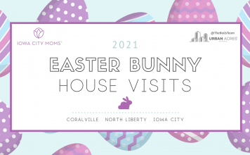 Easter Bunny House Visits in the Iowa City Area