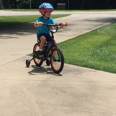 Iowa City Area Kid Friendly Bike Trails: child biking