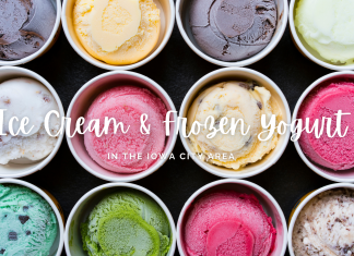 ice cream and frozen yogurt in the iowa city area
