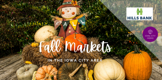 Graphic: Fall Markets in the Iowa City Area