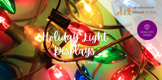 Graphic: Where to see holiday lights in the Iowa City area