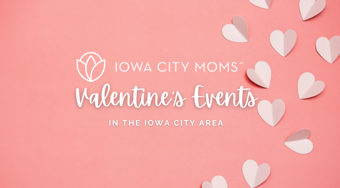 Graphic: Valentine's Day Events inthe Iowa City area