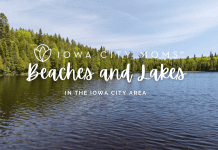 Graphic: Iowa City area lakes and beaches