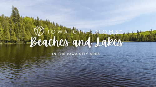 Graphic: Iowa City area lakes and beaches