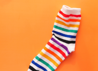 a photo of a sock