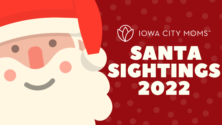 2022 Santa Sightings in the Iowa City Area