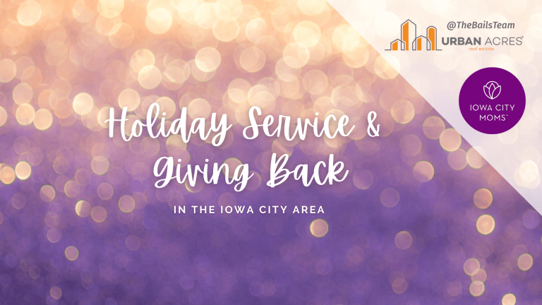 Giving Back: Service and Volunteer Opportunities in the Iowa City Area